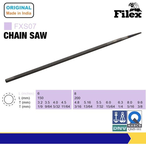 [EZM.2400200] Kikir Chainsaw Filex 5 inch fxs07