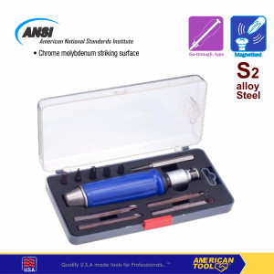 [EZM.2401145] Impact Driver/Obeng Ketok Set 11Pcs Extra HD AmericanTool 8957836