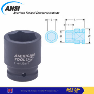 [EZM.2401207] 1" DR impact socket 34mm 8958085