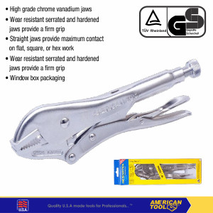 [EZM.2401294] Tang Buaya Extra Heavy Duty ( STRAIGHT JAWS ) American Tool 8957827