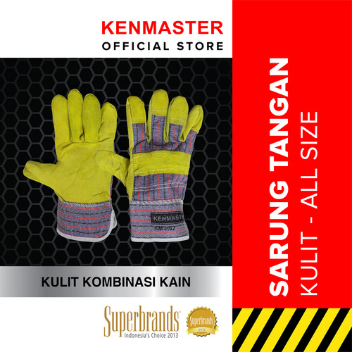 [EZM.2500009] Kenmaster Sarung Tangan KULIT KM-H02 - SRNG167
