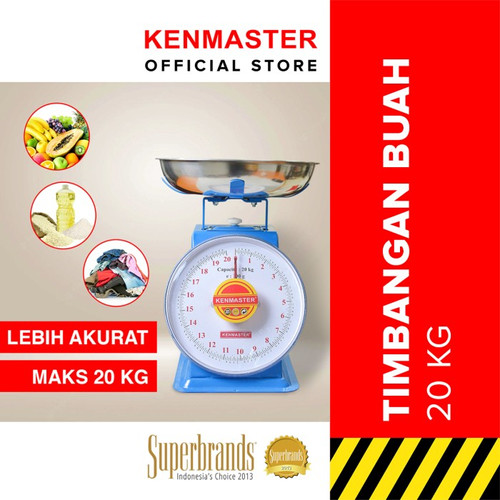 [EZM.2500025] KENMASTER Timbangan Buah / Sembako Serbaguna - 20 KG - TIMB014
