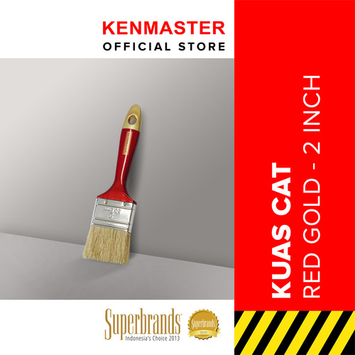 [EZM.2500030] Kenmaster NEW Kuas Cat Gagang RED GOLD 2 Inch KUAS150