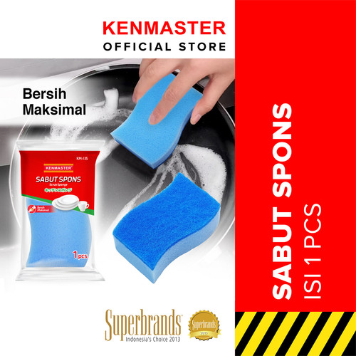 [EZM.2500037] Kenmaster Busa Scrub KM-13S / Busa Spons Cuci Piring / Scrub Sponge / Sabut Spons - BUSA054