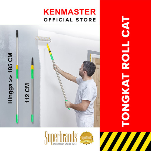 [EZM.2500041] Kenmaster Tongkat Kuas Roll Cat KM-1208 / Tongkat Extender Kuas Roll / Extension Pole Steel - TONG048