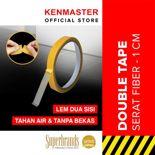 [EZM.2500081] Solatip Lantai / Double Tape Floor / Perekat Lantai KM-521 1 CM X 5 Meter - OL070