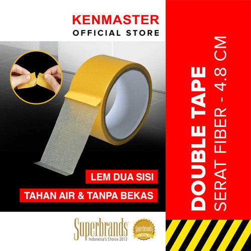 [EZM.2500083] Solatip Lantai / Double Tape Floor / Perekat Lantai KM-521 4,8 CM X 5 Meter - OL073