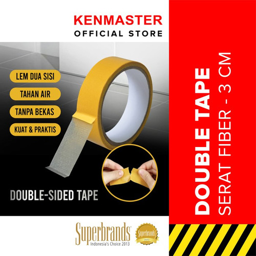 [EZM.2500084] Solatip Lantai / Double Tape Floor / Perekat Lantai KM-521 3 CM X 5 Meter - OL072