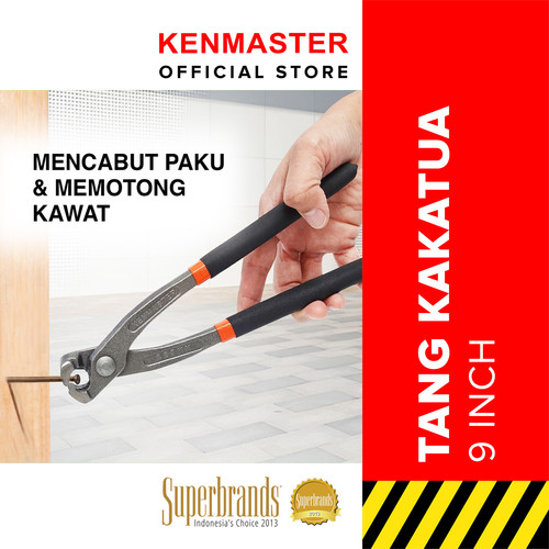 [EZM.2500092] Kenmaster Tang Potong Kakatua 9 IN KM-1375 / Tang Gegep / Tang Cabut / Tang Potong Kabel - TANK008
