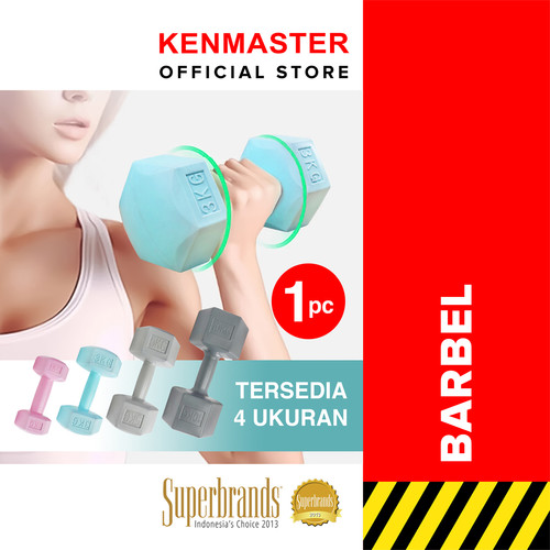 [EZM.2500093] Dumbbell / Barbel Mini / Barbel Pria Wanita / Barbel Multifungsi 1 / 3 / 5 / 10 Kilogram 1 Pcs - 1 Kg