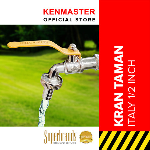 [EZM.2500121] Kenmaster Kran Taman Italy 1/2 Inch / Keran Taman Italy / Kran Tembok / Keran Tembok / Kran Air / Keran Air