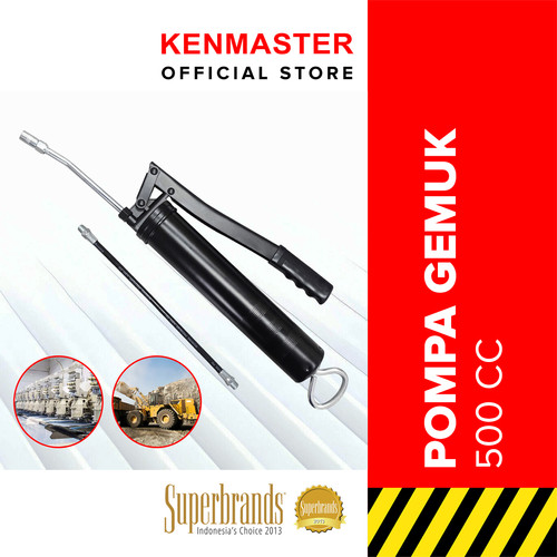 [EZM.2500124] Kenmaster Pompa Gemuk Tangan 500cc KM-302B / Grease Gun / Hand Grease Pump