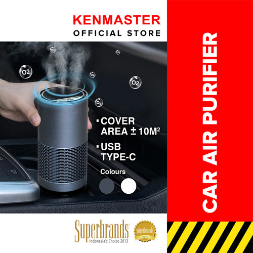 [EZM.2500146] Car Air Purifier Portable / Penyaring Udara Filter Mobil / Pembersih Udara Mobil