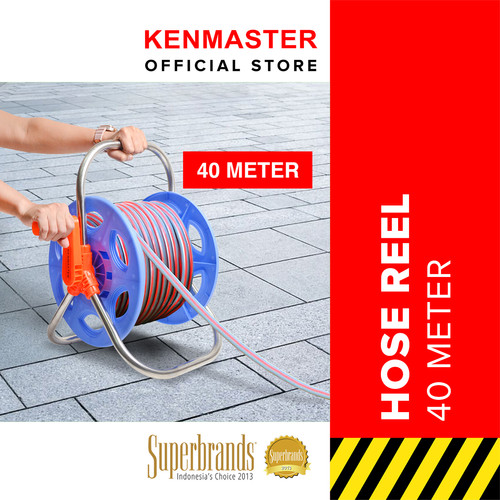 [EZM.2500191] Water Hose Reel Selang Air Gulungan / Gulungan Selang / Selang Air Gulung 40 Meter - KM40