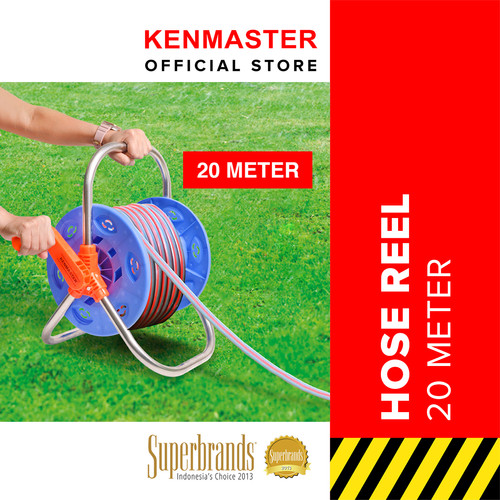 [EZM.2500192] Water Hose Reel Selang Air Gulungan / Gulungan Selang / Selang Air Gulung 20 Meter - KM20