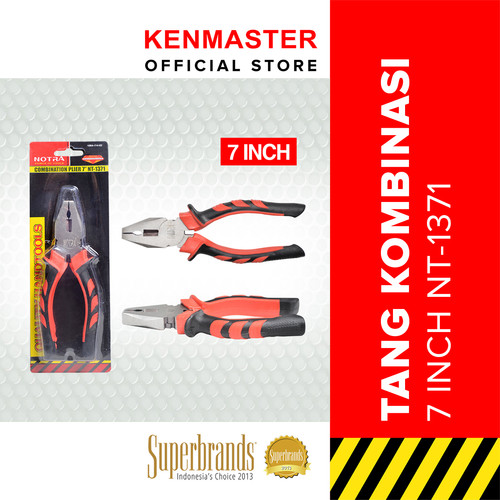 [EZM.2500216] Notra Tang Kombinasi 7 Inch NT-1371 / Tang Combination Flier / Tang Serbaguna / Tang Multifungsi - TANG106