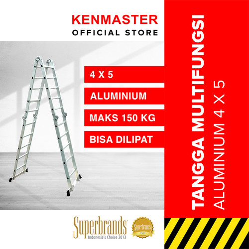 [EZM.2500237] Kenmaster Tangga Lipat Tangga Serbaguna Tangga Multifungsi / Multipurpose 4 X 5 KM405