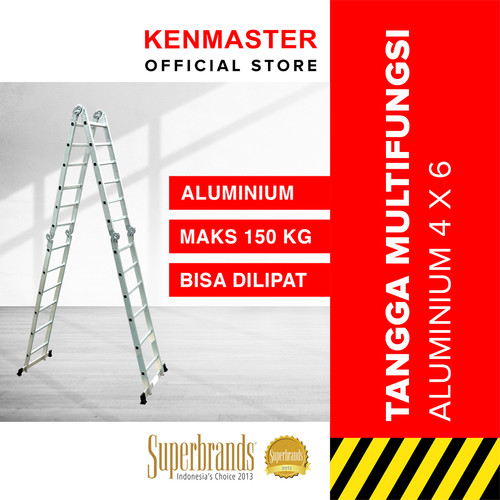 [EZM.2500238] Kenmaster Tangga Lipat Tangga Serbaguna Tangga Multifungsi / Multipurpose 4 X 6 KM406