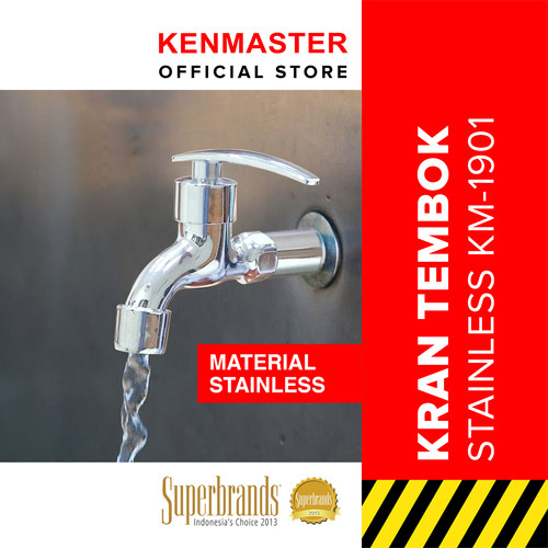 [EZM.2500282] Kenmaster Kran Tembok KM-1901 / Keran Taman / Keran Tembok / Kran Air / Keran Air