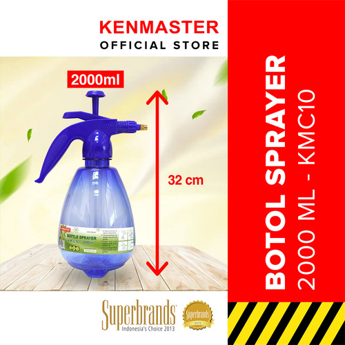 [EZM.2500299] Kenmaster Botol Sprayer - 2000ML KM-C10 / 2 Liter / Botol Semprotan / Spray Penyiram Tanaman / Semprotan Tanaman / Semprotan Burung / Alat Semprotan / Spray Bottle / Bottle Garden Tools / Alat Berkebun