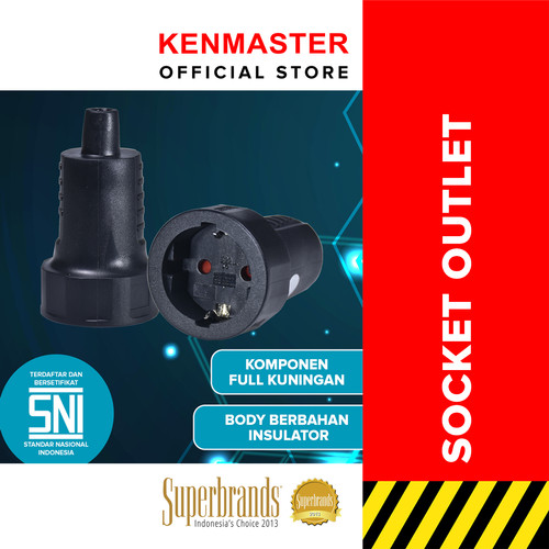 [EZM.2500307] Kenmaster Steker 426 / Colokan Listrik / Colokan Saklar