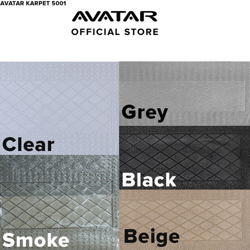 [EZM.2500502] AVATAR Karpet Mobil / Alas Mobil / Keset Mobil - 5001 - 2 Baris 4 Pcs