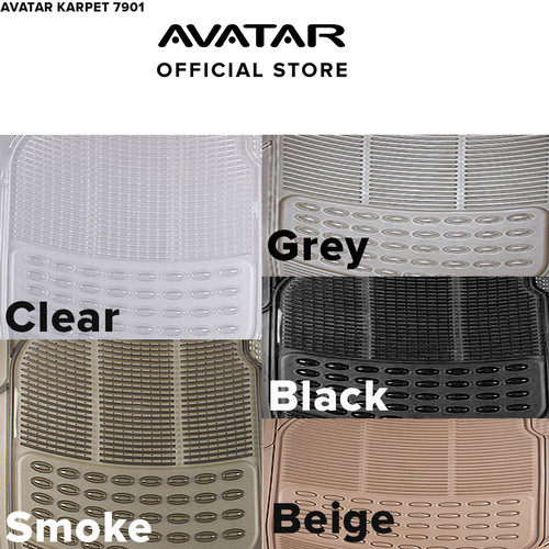 [EZM.2500504] AVATAR Karpet Mobil / Alas Mobil / Keset Mobil - 7901 - 1 Baris 2 Pcs