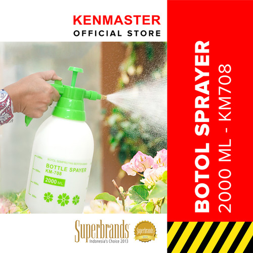 [EZM.2500517] Kenmaster Botol Sprayer - 2000ml KM-708 / Botol Semprotan / Spray Penyiram Tanaman / Semprotan Tanaman / Semprotan Burung / Alat Semprotan / Spray Bottle / Bottle Garden Tools / Alat Berkebun