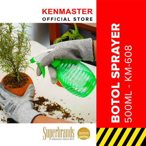 [EZM.2500546] Kenmaster Botol Sprayer - 500ML KM608 / Botol Semprotan / Spray Penyiram Tanaman / Semprotan Tanaman / Semprotan Burung / Alat Semprotan / Spray Bottle / Bottle Garden Tools / Alat Berkebun