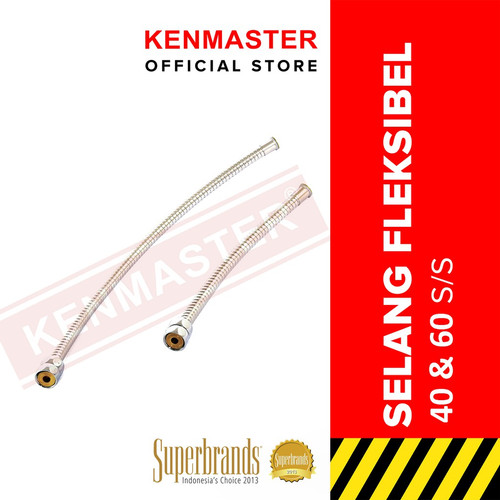 [EZM.2500670] Kenmaster Selang Shower Brass Core Flexible 40 CM / Selang Shower Flexible Hose