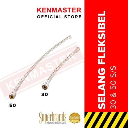 [EZM.2500671] Kenmaster Selang Shower Brass Core Flexible 50 CM / Selang Shower Flexible Hose