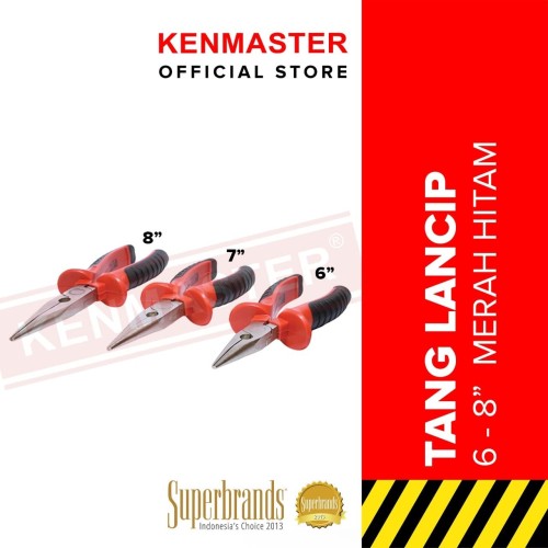 [EZM.2500676] Xander Tang Lancip 7 Inch / Tang Lancip Panjang / Tang Cucut / Tang Jepit