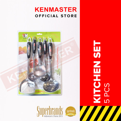 [EZM.2500740] Kitchen Suit Peralatan Dapur Set 5 Pcs / Set K638