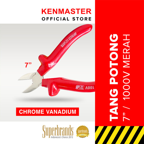 [EZM.2500763] Sunflex Tang Potong 7 Inch 1000 V / Tang Gunting Kabel / Tang Potong Kabel / Tang Potong Kawat / Tang Serbaguna / Tang 1000 Volt