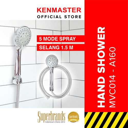 [EZM.2500778] Kenmaster Hand Shower Kamar Mandi MVC 014 A 188 Bls / Handshower Mandi / Hand Shower Mandi