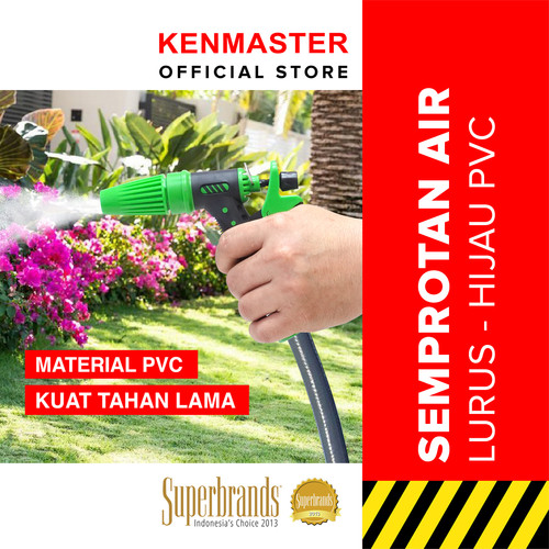 [EZM.2500802] Kenmaster Kepala Semprotan Air Cuci Mobil - KM 2066 / Kepala Semprotan Selang Air / Penyiram Tanaman / Semprotan Tanaman / Semprotan Cuci Mobil Motor / Water Gun Spray / Nozzle Alat Semprotan / Water Jet Spray / Alat Berkebun