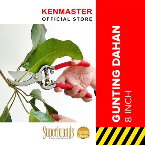 [EZM.2500825] Xander Gunting Dahan Ranting - 8 Inch 4002-032-01 / Gunting Tanaman / Gunting Taman / Gunting Rumput / Gunting Daun / Gunting Batang Bunga Buah / Pruning Shears / Alat Berkebun