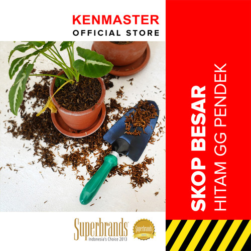 [EZM.2500867] Kenmaster Alat Kebun Skop Besar Gagang Pendek Hijau - Sekop Hijau Plastik / Skop Berkebun / Garden Tool / Sekop Berkebun / Garden Tools / Alat Berkebun