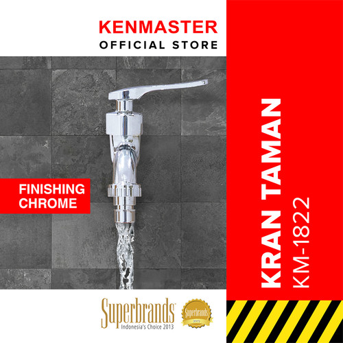 [EZM.2500896] Kenmaster Kran Taman KM-1822 + Saringan / Keran Taman / Kran Tembok / Keran Tembok / Kran Air / Keran Air