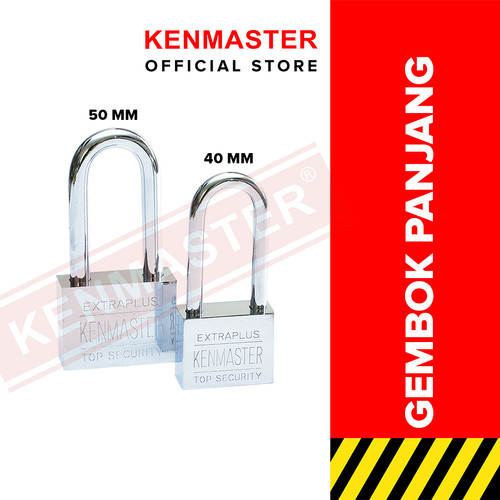 [EZM.2500924] Kenmaster Gembok BL50 Long Gembok Anti Maling Gembok Pagar Kunci Gembok / Gembok Multifungsi