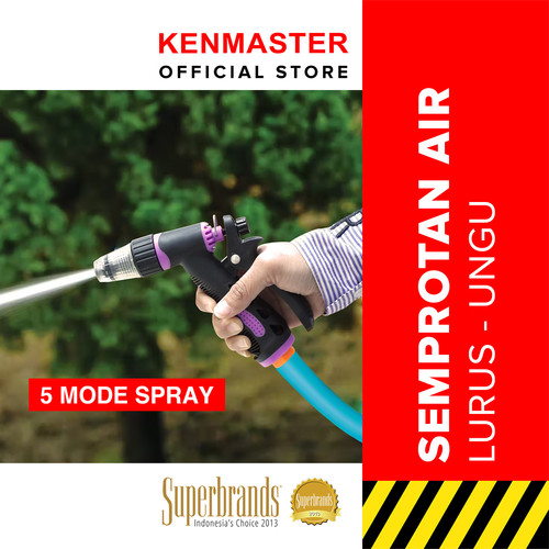[EZM.2500959] Kenmaster Kepala Semprotan Air Cuci Mobil - JMW-05 / Kepala Semprotan Selang Air / Penyiram Tanaman / Semprotan Tanaman / Semprotan Cuci Mobil Motor / Water Gun Spray / Nozzle Alat Semprotan / Water Jet Spray / Alat Berkebun