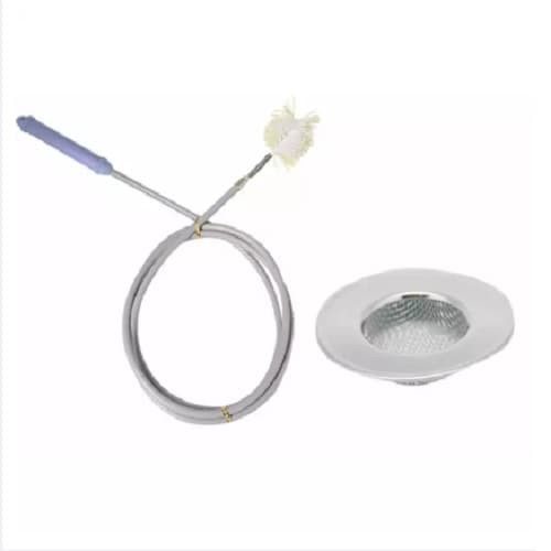 [EZM.2500978] Kenmaster Wash Basin Cleaner 1,5M & Kenmaster Saringan Wastafel Stenli
