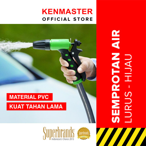[EZM.2501017] Kenmaster Kepala Semprotan Air - KM 1790 / Kepala Semprotan Selang Air / Penyiram Tanaman / Semprotan Tanaman / Semprotan Cuci Mobil Motor / Water Gun Spray / Nozzle Alat Semprotan / Water Jet Spray / Alat Berkebun