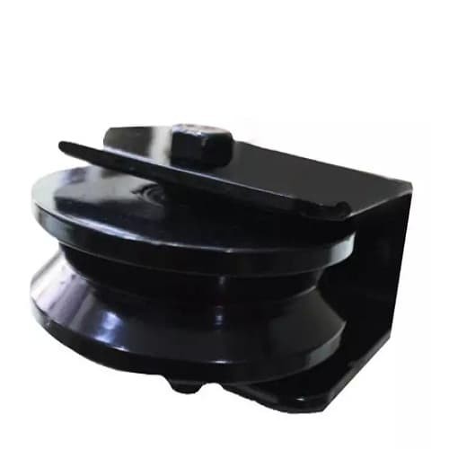 [EZM.2501052] Kenmaster Roda Pagar Hitam 80MM Siku