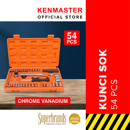 [EZM.2501112] Kenmaster Kunci Sok 54 Pcs