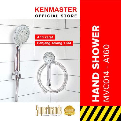 [EZM.2501137] Kenmaster - Hand Shower MVC014 - A160 - Blister