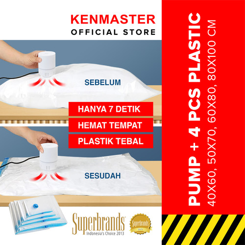 [EZM.2501155] Bevla Vacuum Pump Portable Plas Traveling BV-226 / Vakum Baju / Vacuum Baju / Vakum Pakaian / Vakum Pakaian