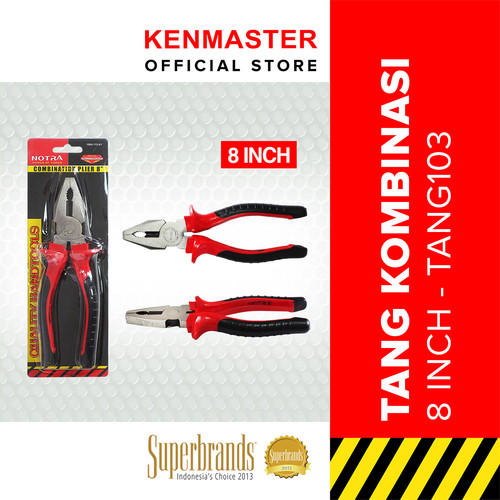 [EZM.2501184] Notra Tang Kombinasi 8 Inch / Tang Combination Flier / Tang Serbaguna / Tang Multifungsi - TANG103