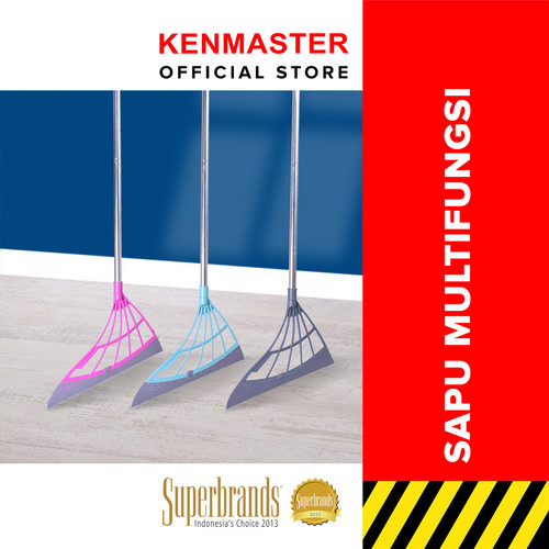 [EZM.2501189] Sapu + Pel Lantai KM-09 OL054 /Multifunction Scraping Broom/Sapu Ajaib