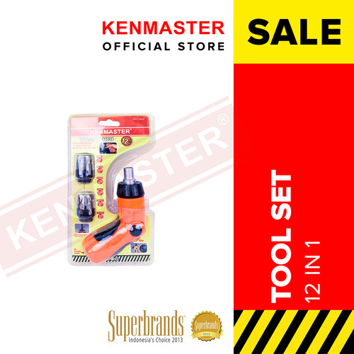 [EZM.2501240] Kenmaster Tool Set 12 In 1 - KM94038 Clearance
